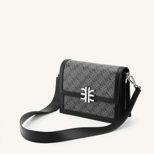 FEI Mini Flap Crossbody - Iron Black