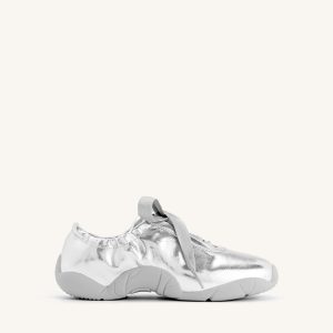 Flavia Ballerina Sneakers - Silver