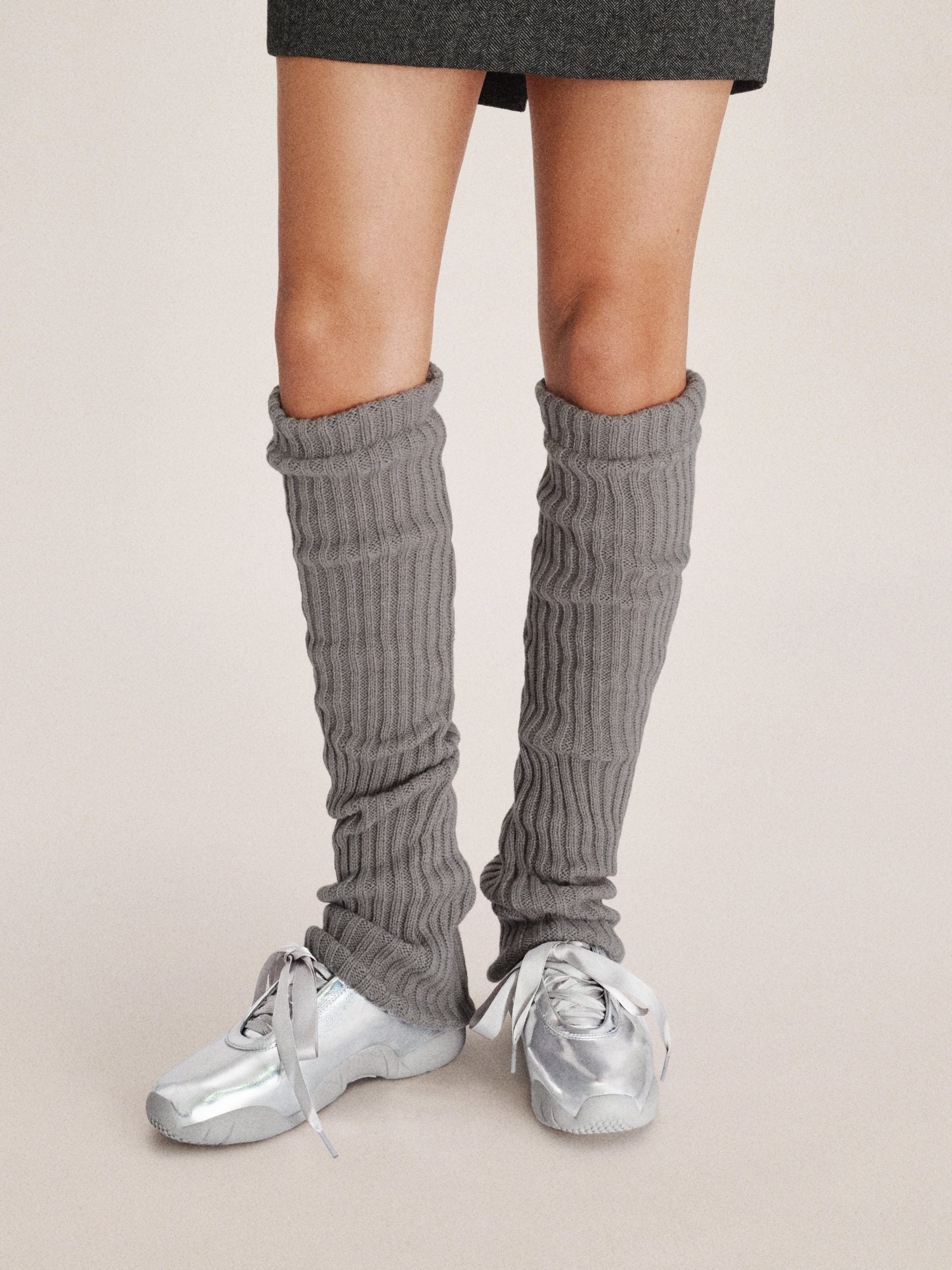 Flavia Ballerina Sneakers - Silver - Image 6