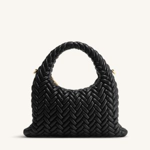 Cora Quilting Handle Bag - Black