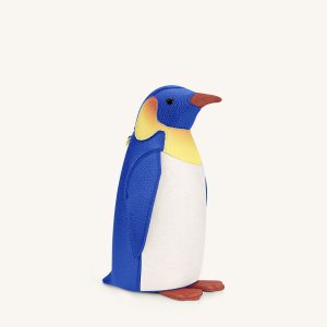 Pia Penguin Crossbody Bag - Blue