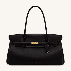 Yara Large Shoulder Bag - Black
