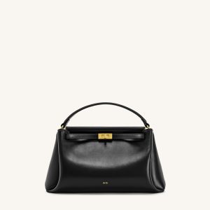 Carmen Top Handle Bag - Black