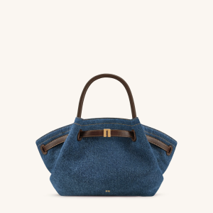 Hana Mini Tote Bag - Blue Denim