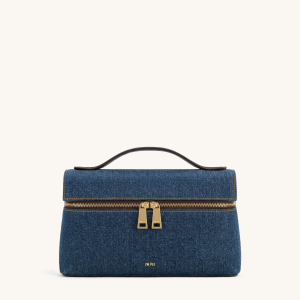 Thea Top Handle Bag - Blue Denim