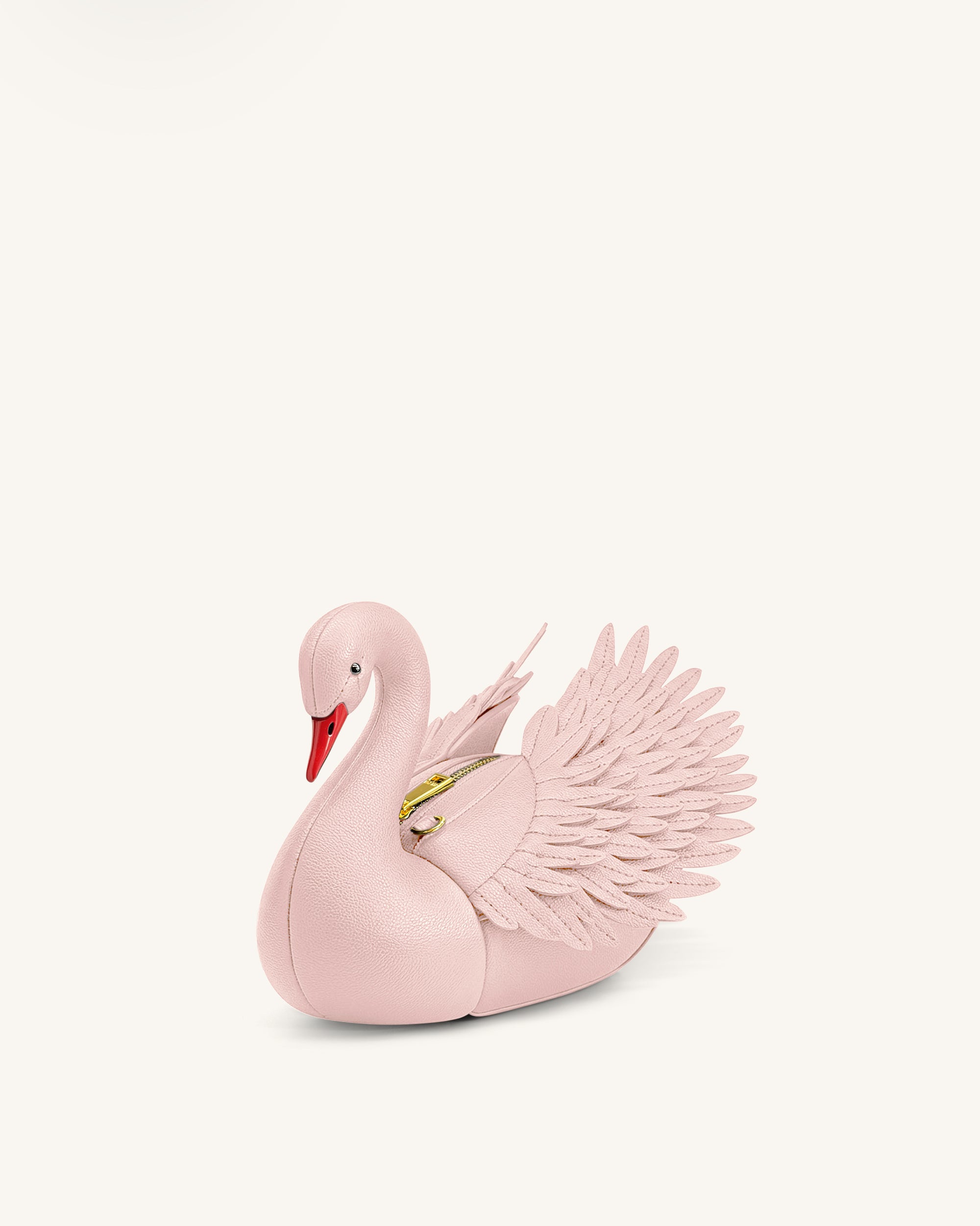 Alani Swan Shaped Crossbody Bag - Light Pink - Image 2
