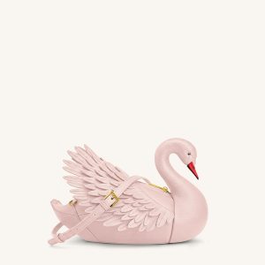 Alani Swan Shaped Crossbody Bag - Light Pink