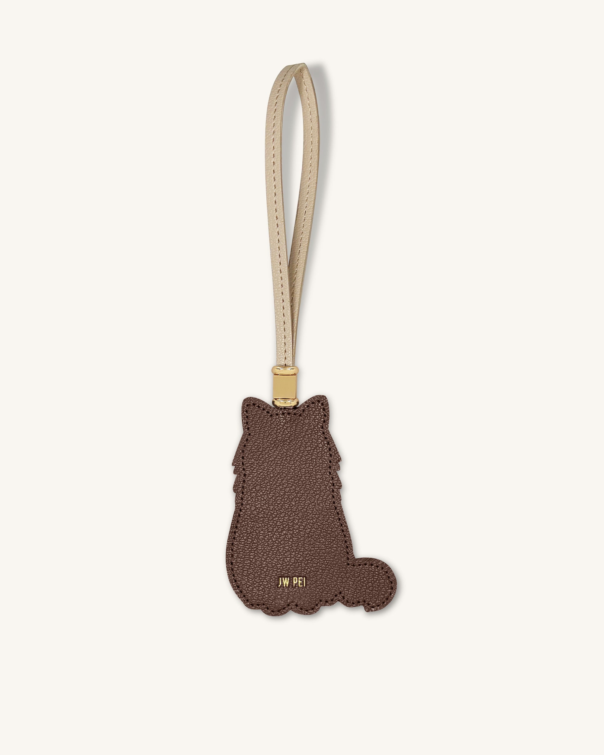 Ragdoll Cat Bag Charm - Beige - Image 4