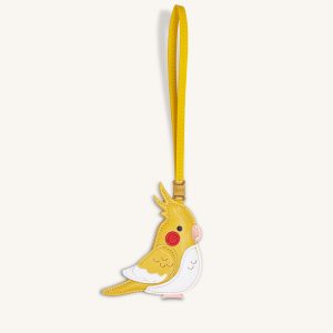 Cockatiel Bag Charm - Yellow