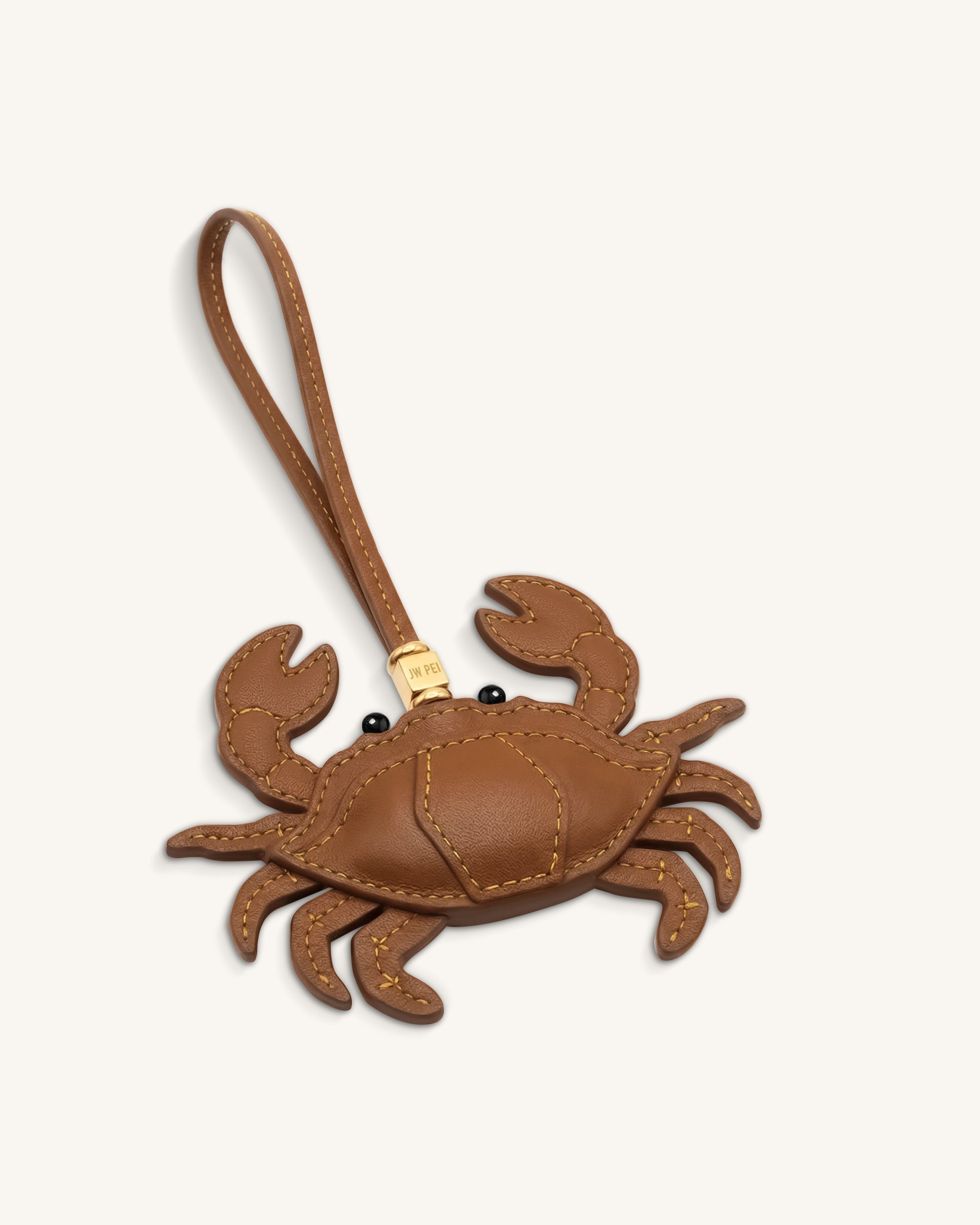 Crab Bag Charm - Brown - Image 3