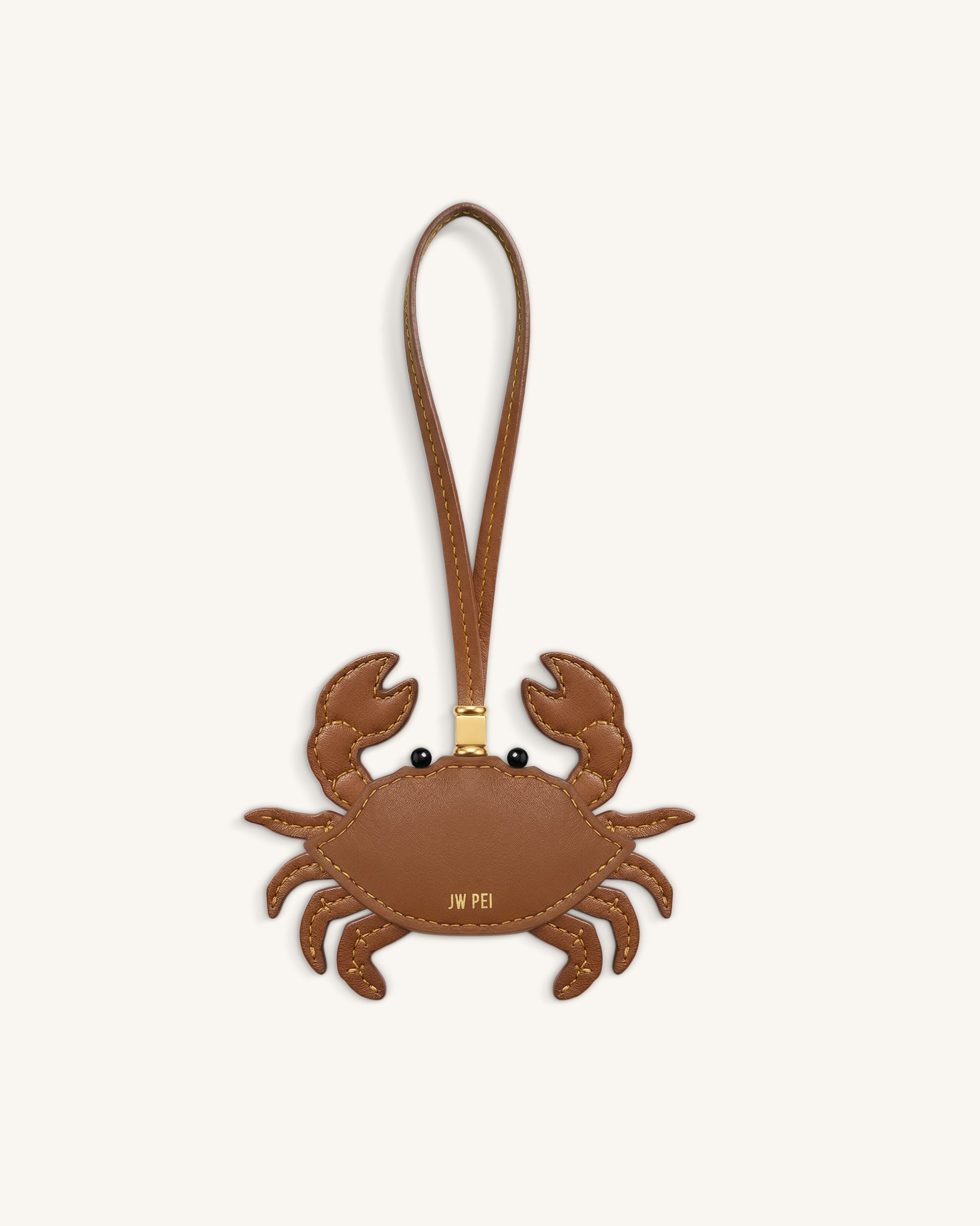 Crab Bag Charm - Brown - Image 4