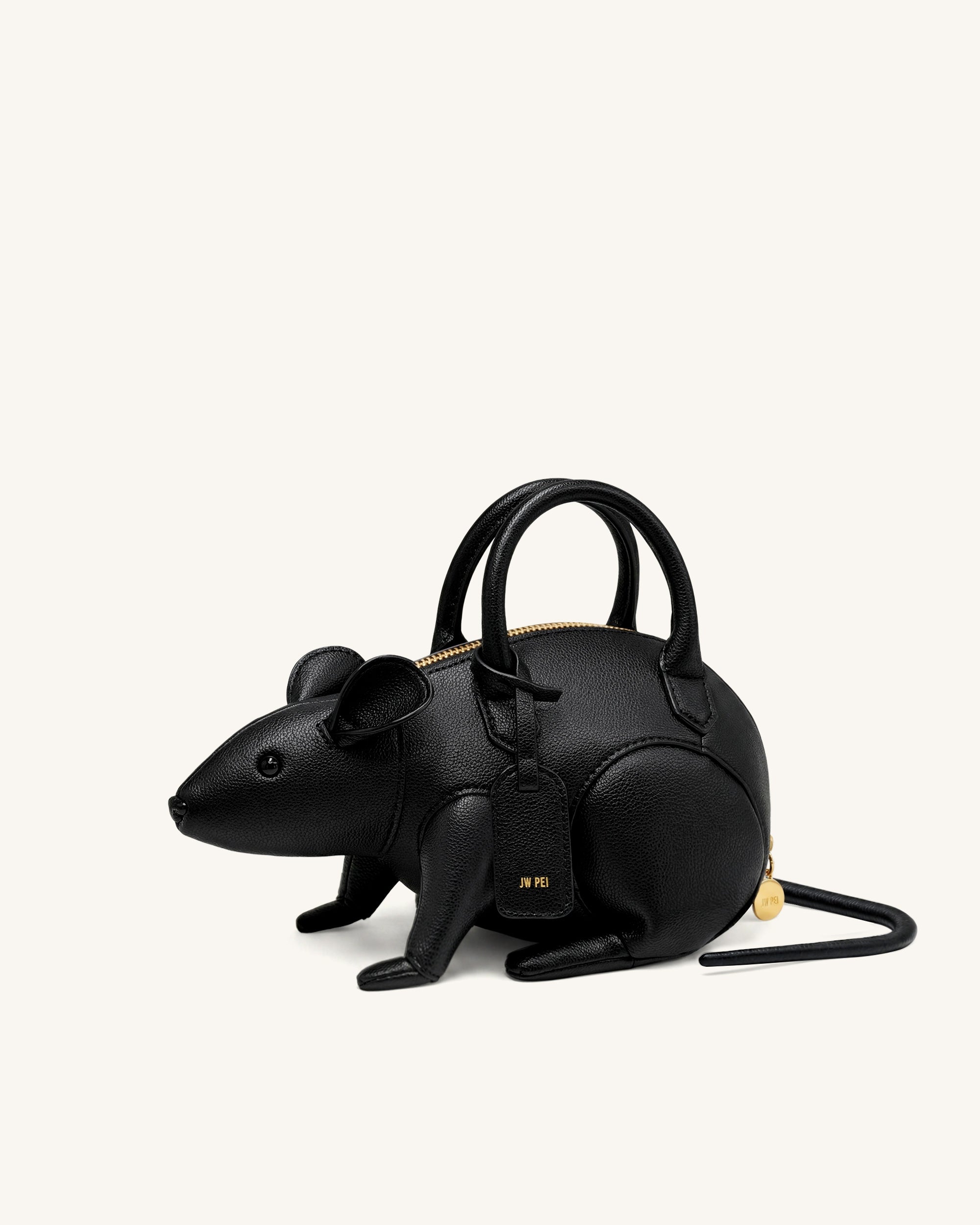 Mia Mouse Top Handle Bag - Black - Image 2