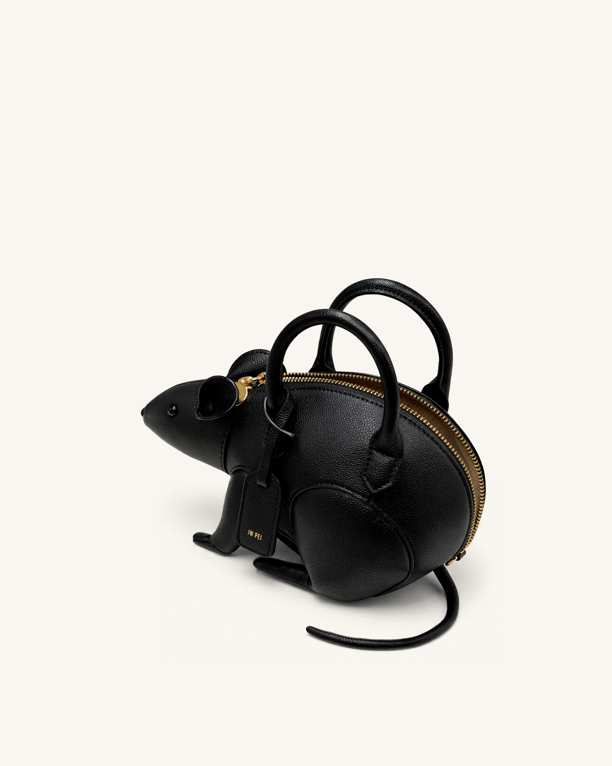 Mia Mouse Top Handle Bag - Black - Image 4