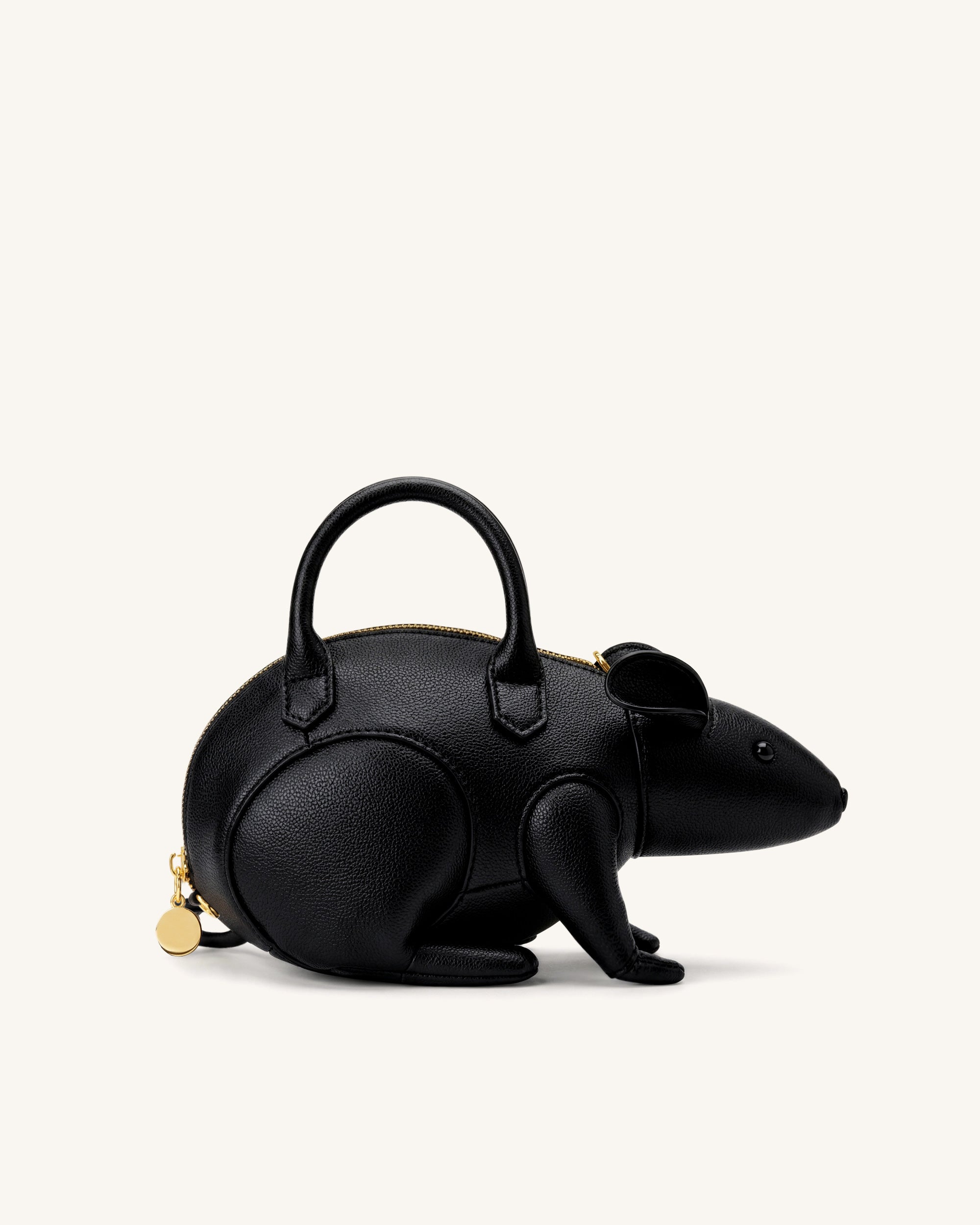 Mia Mouse Top Handle Bag - Black - Image 3