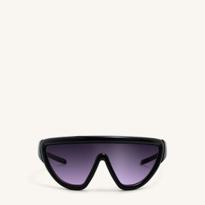 Angelica D Frame Sunglasses - Black