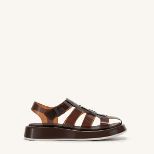 Piper Platform Sandal - Coffee