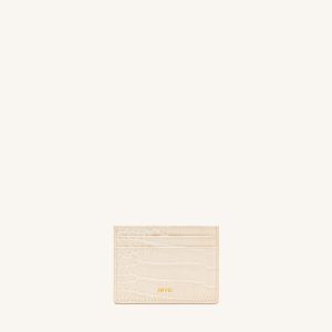 The Card Holder - Ivory Croc