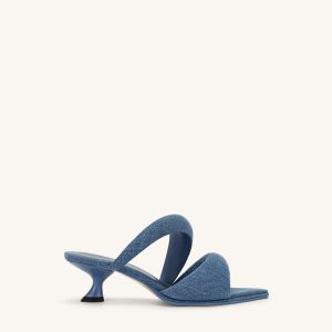 Sara Mule Denim - Blue