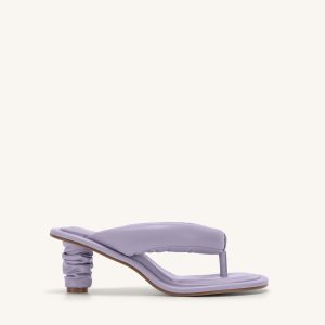 Talia Puffed Sandal - Purple