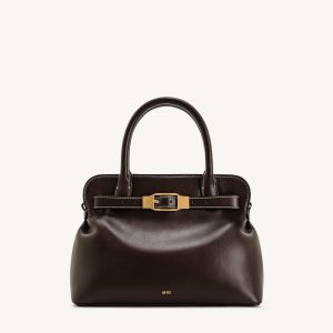 Mia Tote Bag - Dark Brown