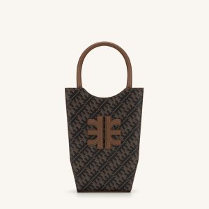 FEI Phone Bag - Dark Brown