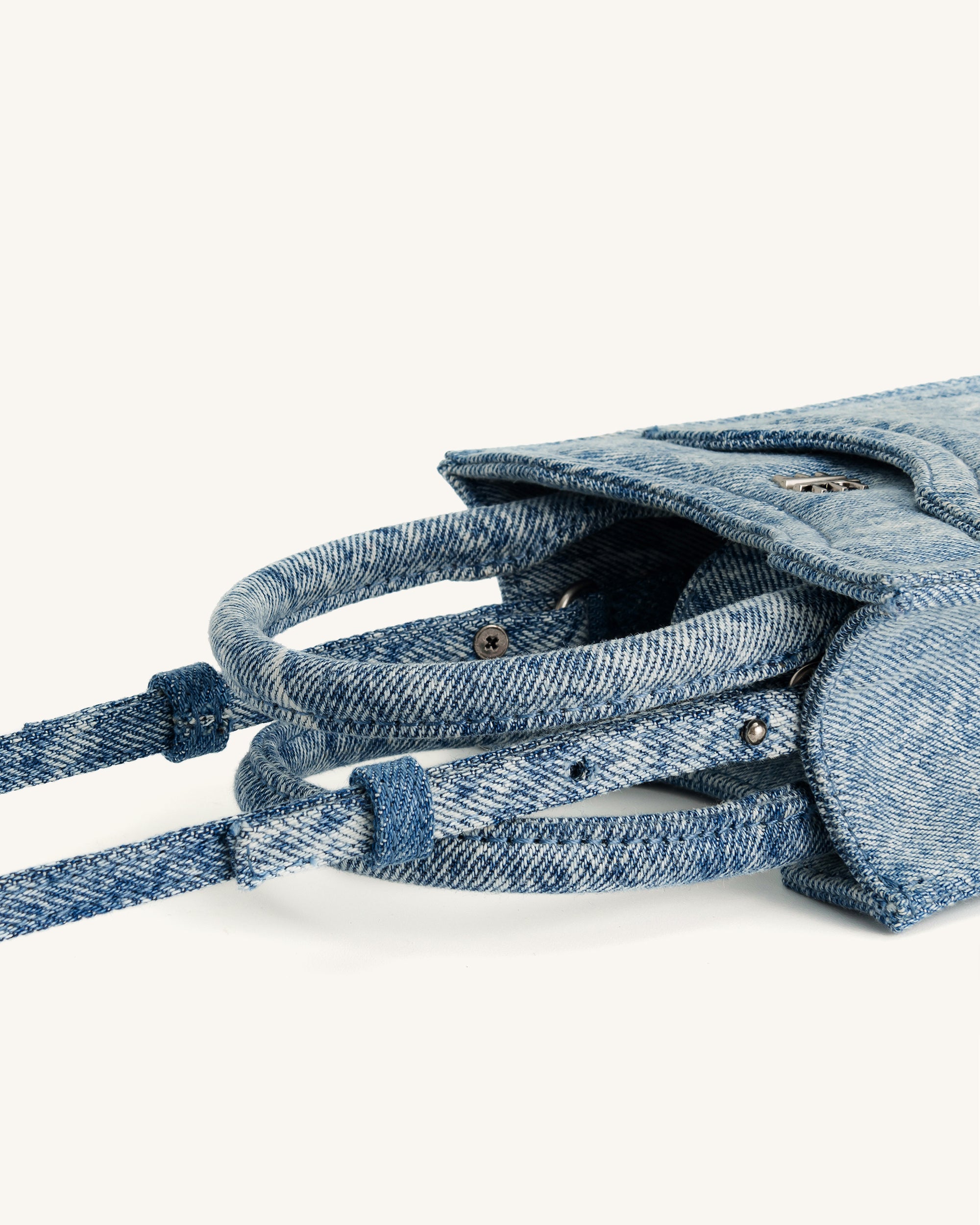 FEI Denim Phone Bag - Blue - Image 7