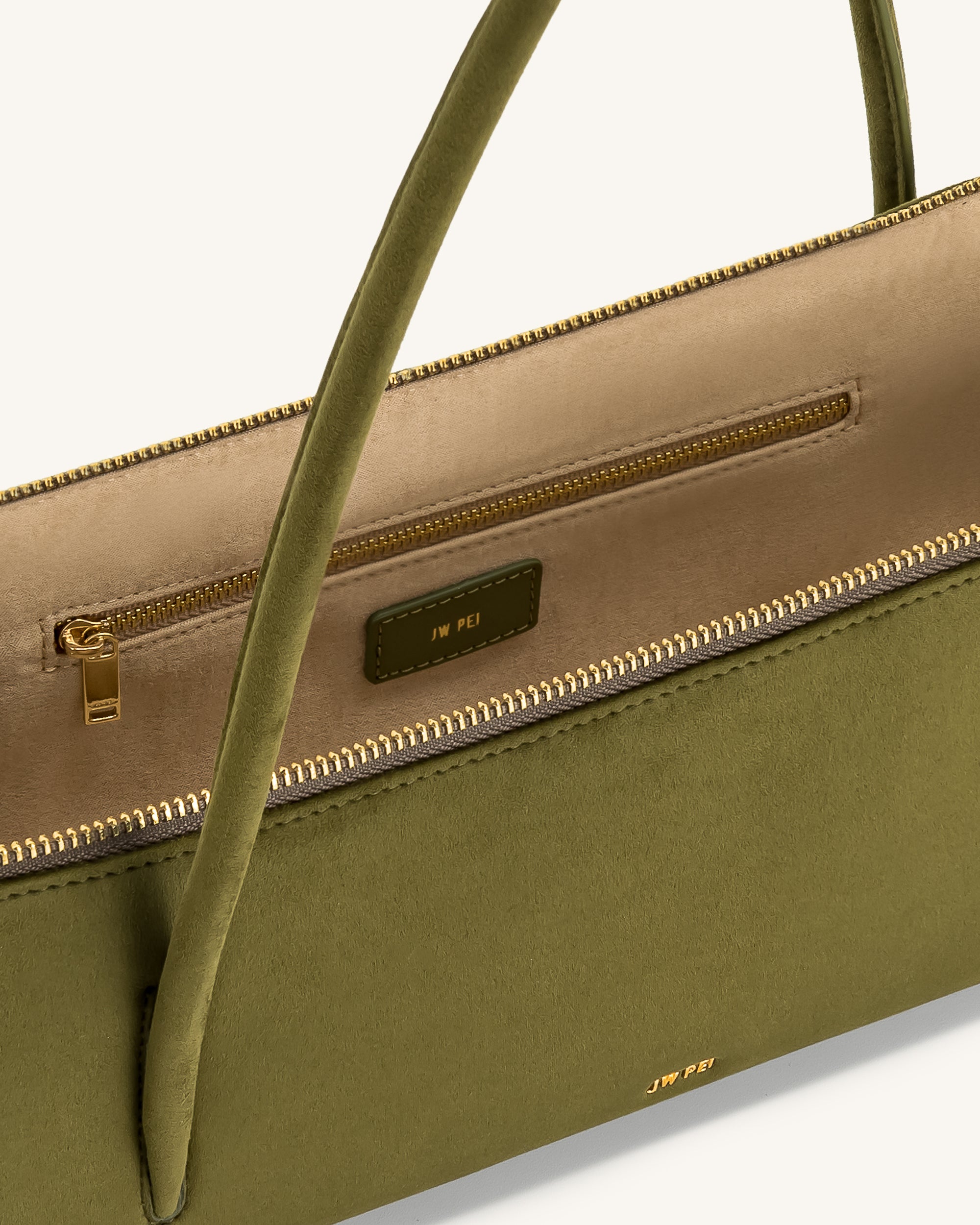 Nova Shoulder Bag - Dark Olive - Image 5