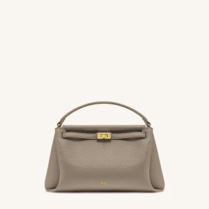 Carmen Top Handle Bag - Taupe
