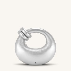 Abacus Top Handle Bag - Silver