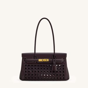 Yara Shoulder Bag - Dark Red