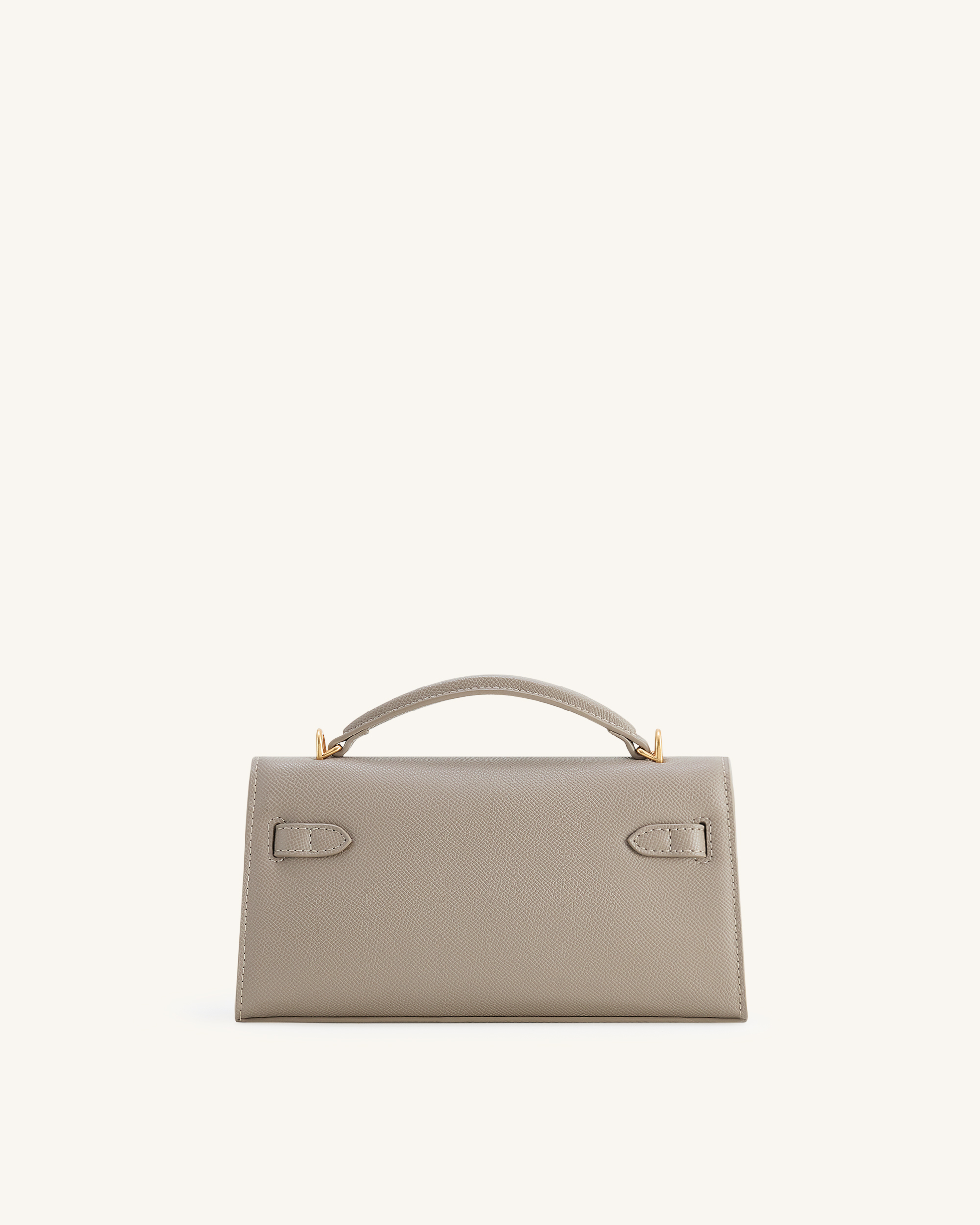 Noor Top Handle Bag - Elephant Gray - Image 4