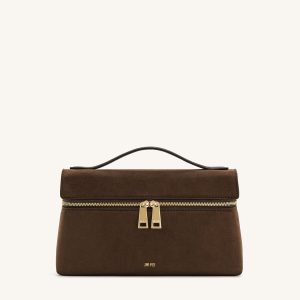 Thea Top Handle Bag - Mocha Brown
