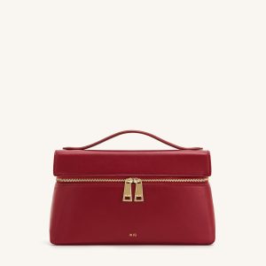 Thea Top Handle Bag - Claret