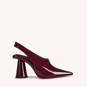 Vivovr High Heel Pumps - Burgundy