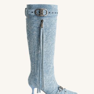 Nico Denim Boot - Blue