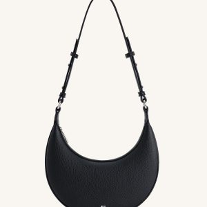 Carly Medium Shoulder Bag - Black