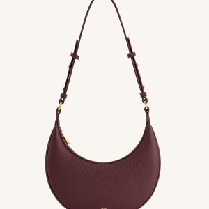 Carly Medium Shoulder Bag - Deep Claret