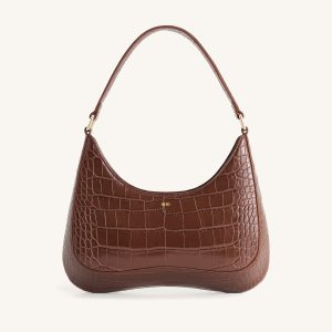 Ruby Shoulder Bag - Umber Croc