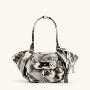 Zoey Pockets Shoulder Bag - White
