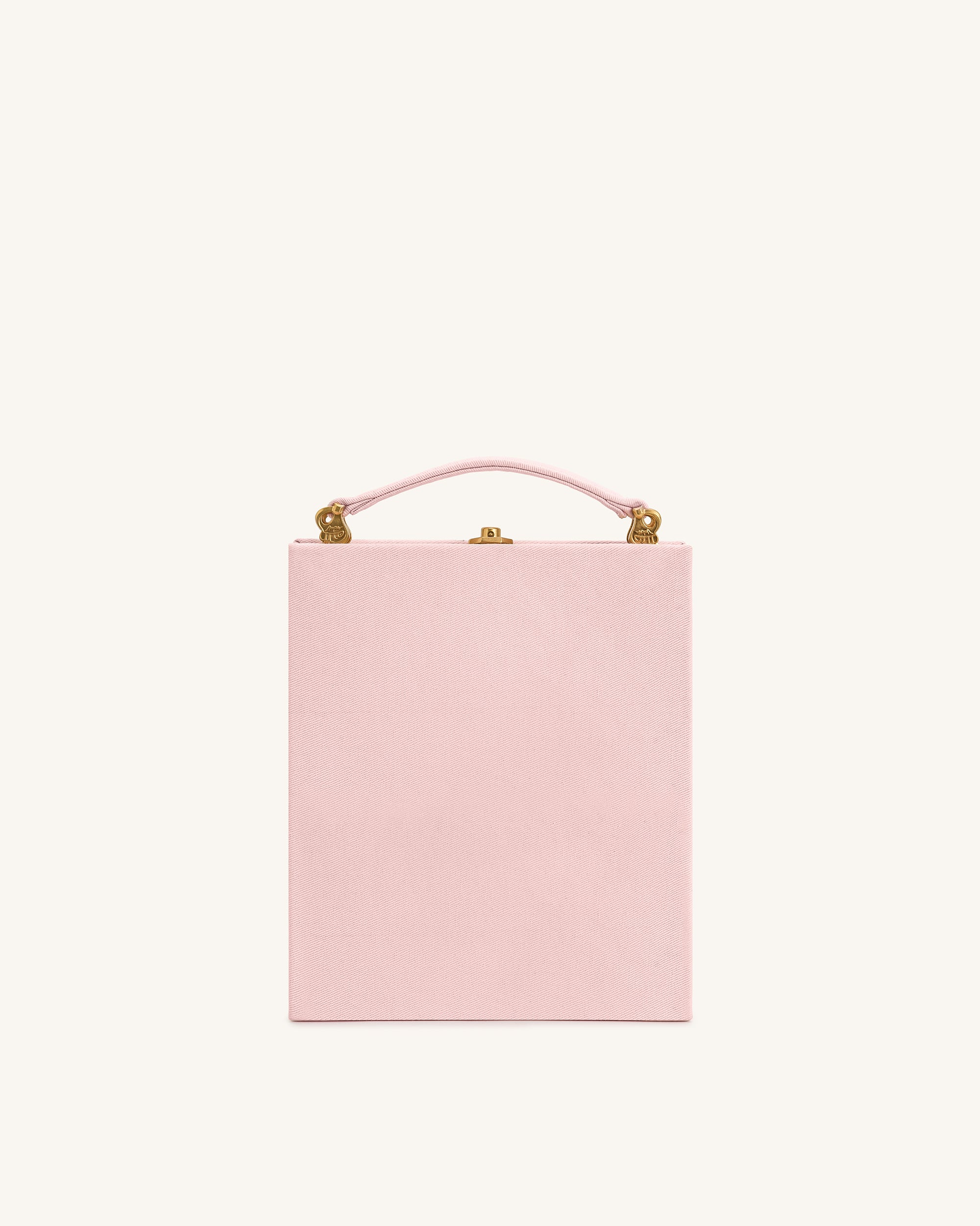 Taya Tropical Parrot Pattern Book Shape Clutch Bag - Pink - Image 3