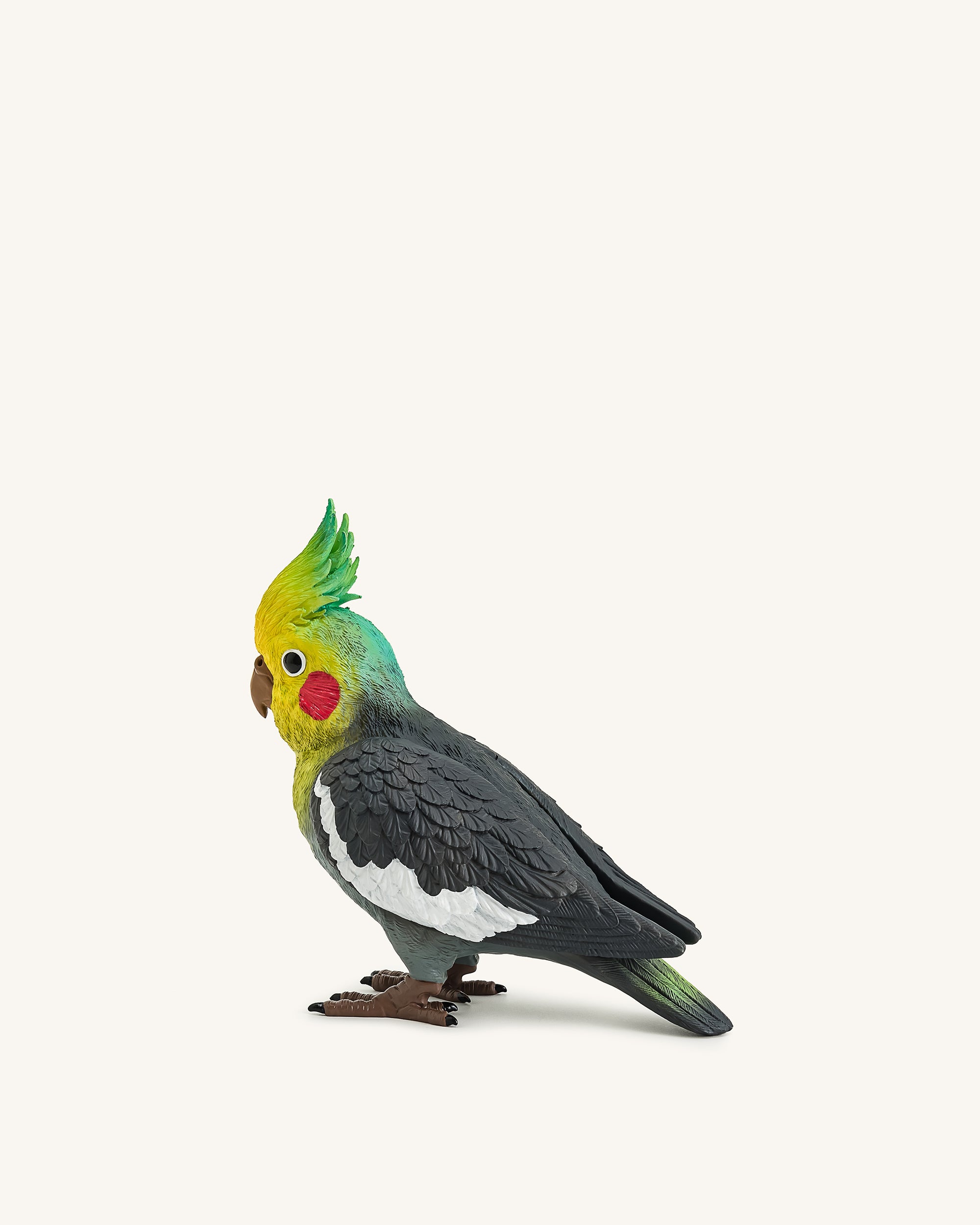 Gray Cockatiel Clutch Bag - Multicolor - Image 2