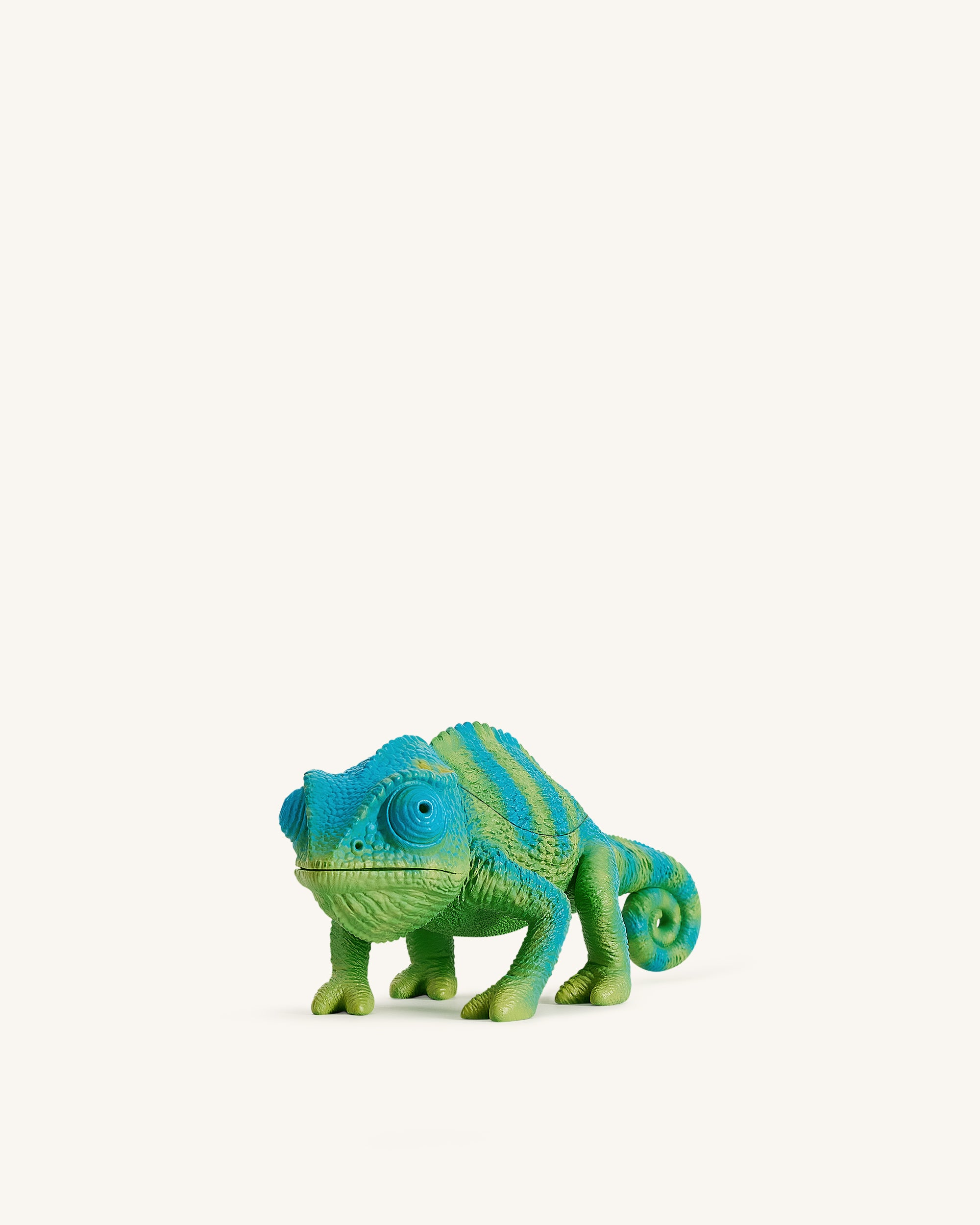 Hazel Chameleon Clutch - Green/Blue - Image 3