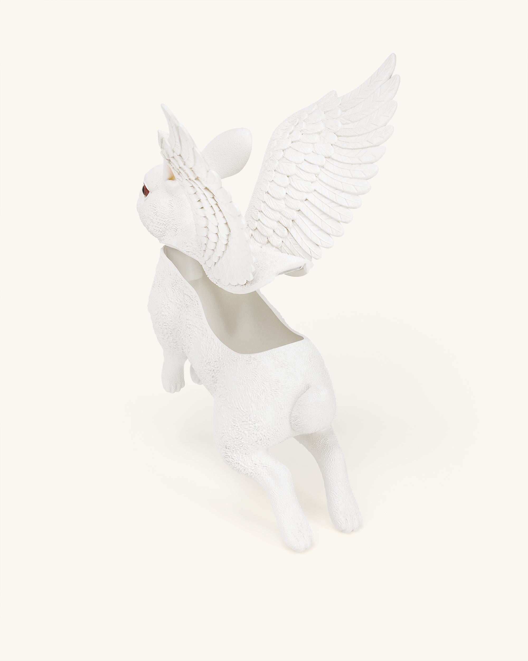Flying Bunny Shaped Bag - White - Image 4