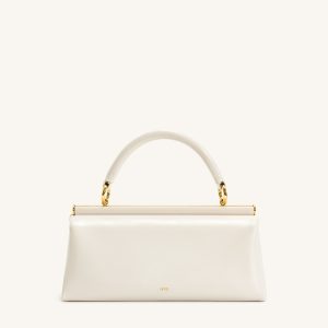 Danna Top Handle Bag - White