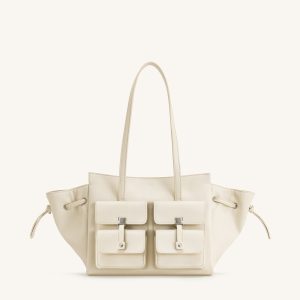 Linda Tote Bag - White