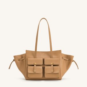 Linda Tote Bag - Latte Color
