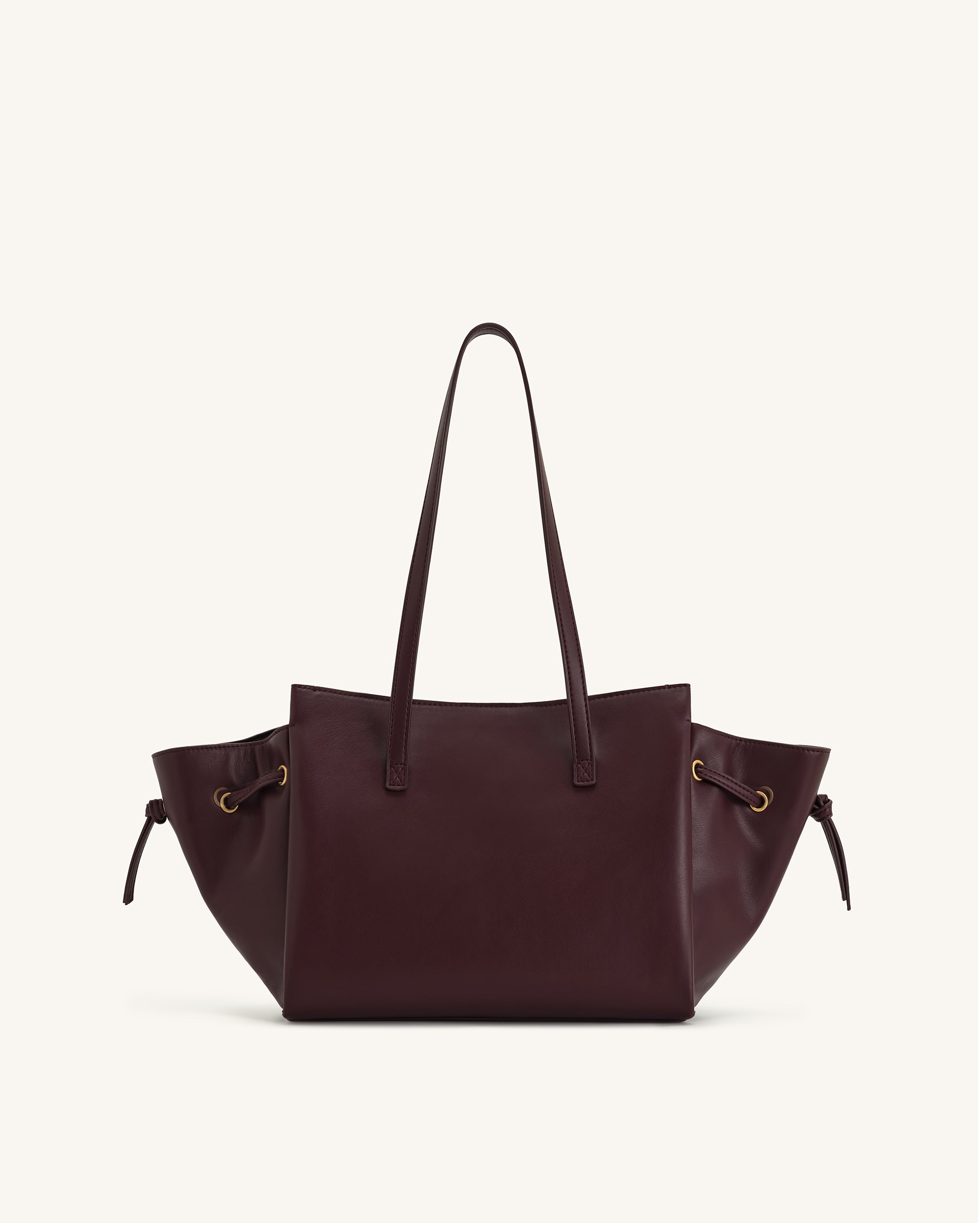 Linda Tote Bag - Deep Burgundy - Image 3