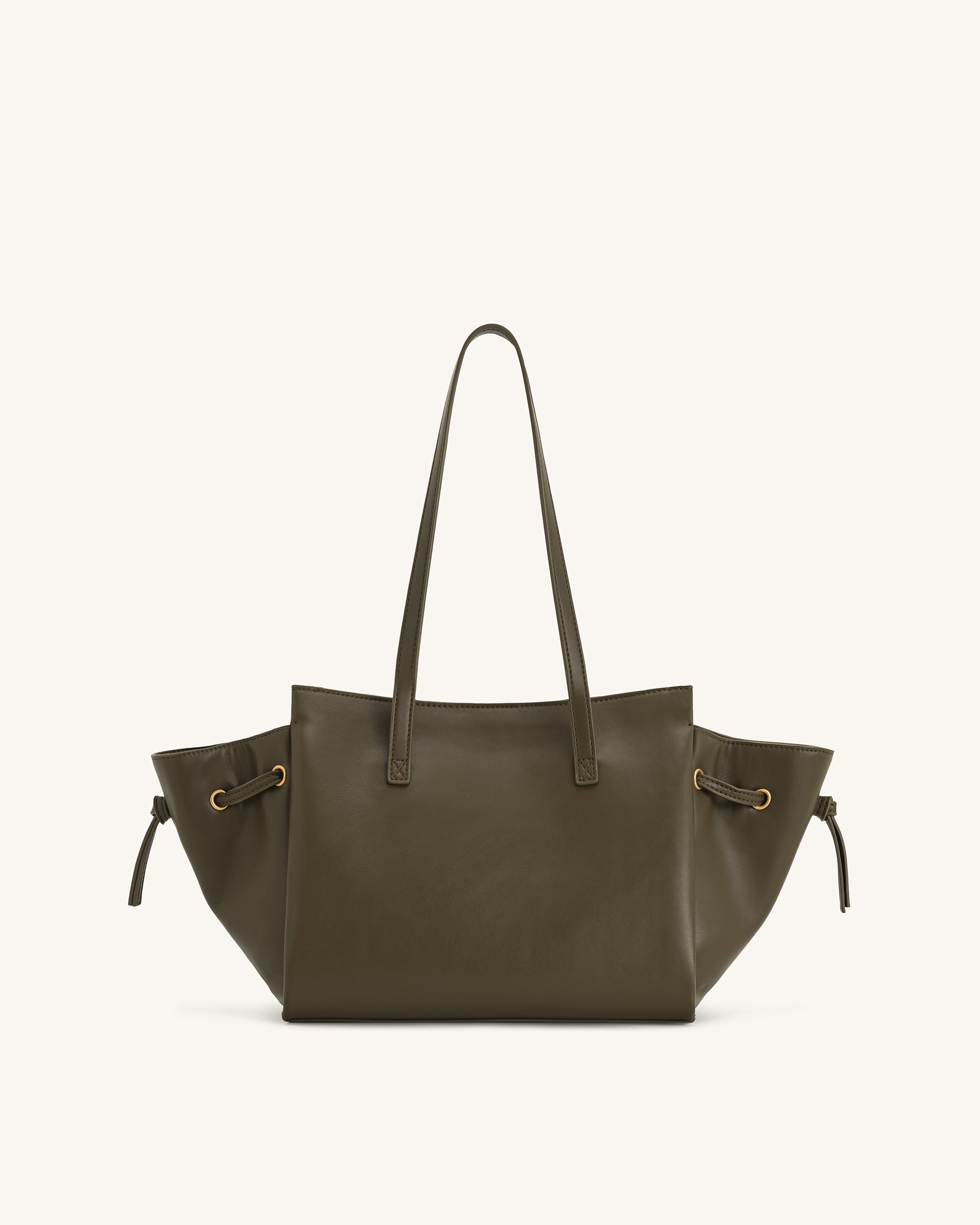 Linda Tote Bag - Dark Olive - Image 3