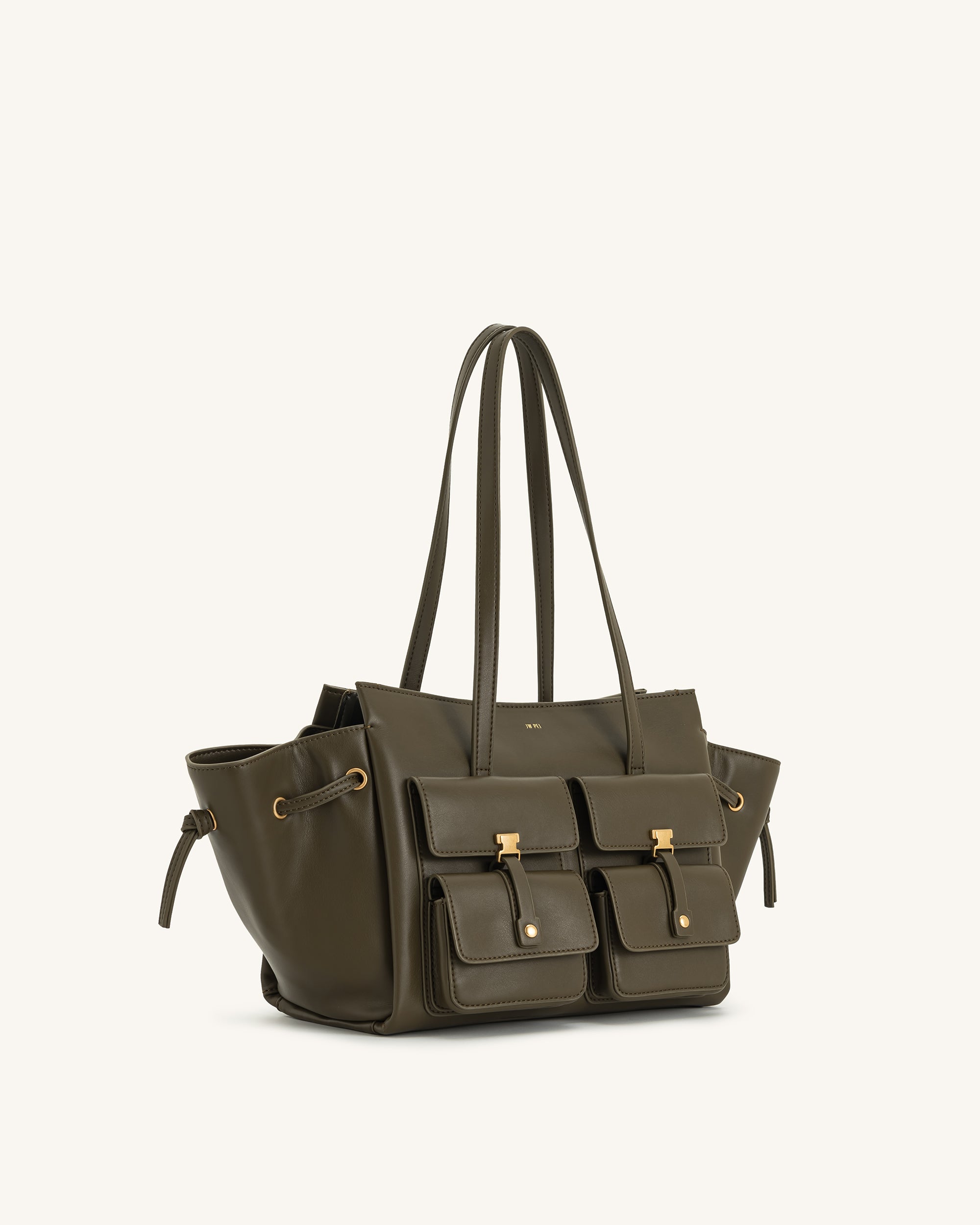 Linda Tote Bag - Dark Olive - Image 2