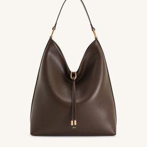 Aria Shoulder Bag - Dark Brown